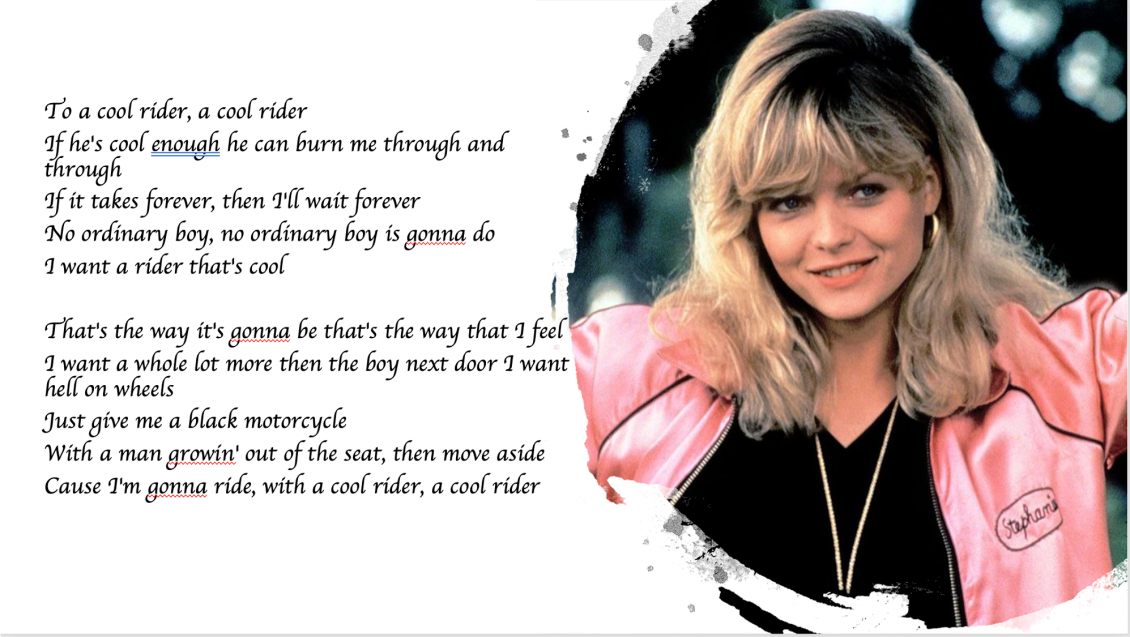 Cool Rider! A Cool Rider! - One Life, RIDE